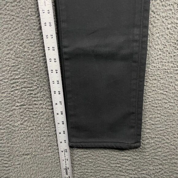 Levis Jeans Mens 34x34 Black 511 Slim Fit Stretch Red Loop Denim Casual - Picture 16 of 16
